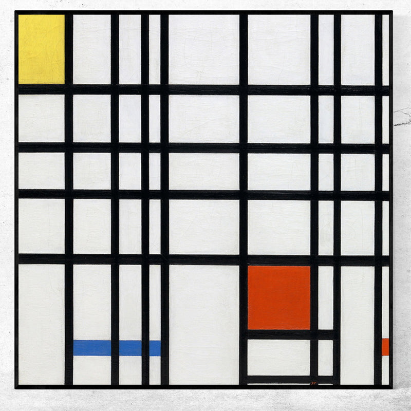 Composition with Yellow, Blue and Red by Piet Mondrian