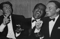 Dean Martin, Sammy Davis Jr. And Frank Sinatra Laughing