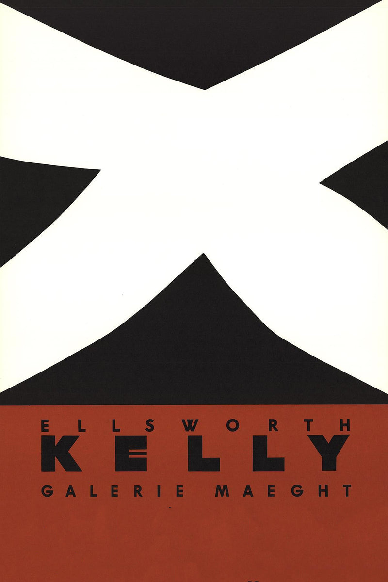 Ellsworth Kelly-Noir Et Rouge
