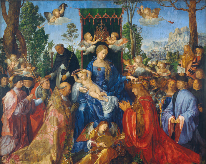 Feast of the Rosary by Albrecht Durer