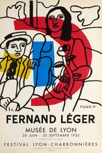 Fernand Léger,Les Deux Amoureux, Musee de Lyon