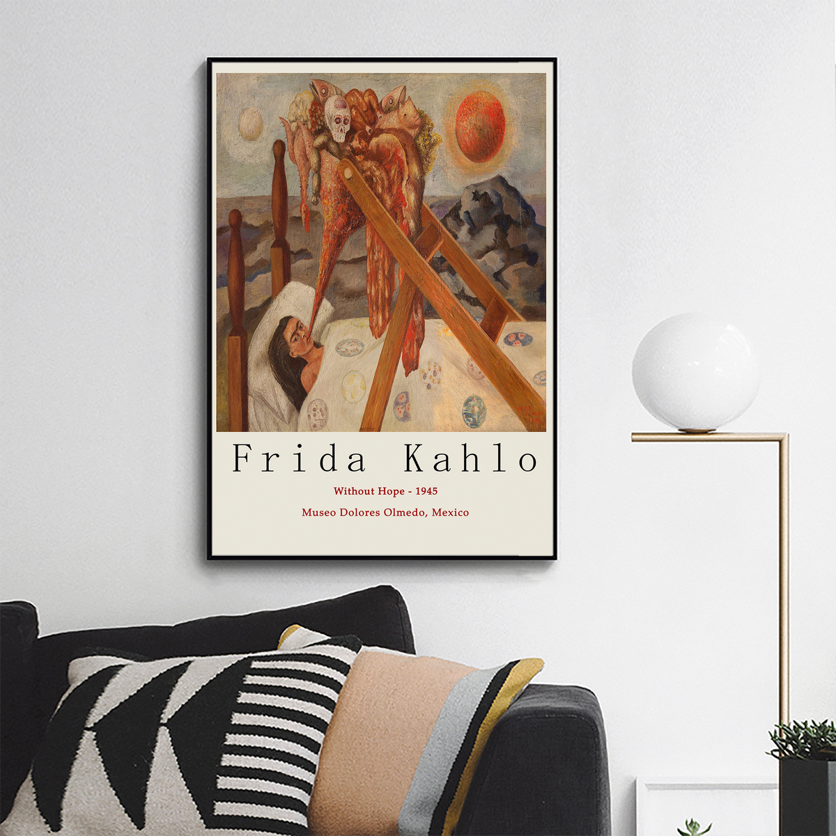 Frida Kahlo Art Poster Print
