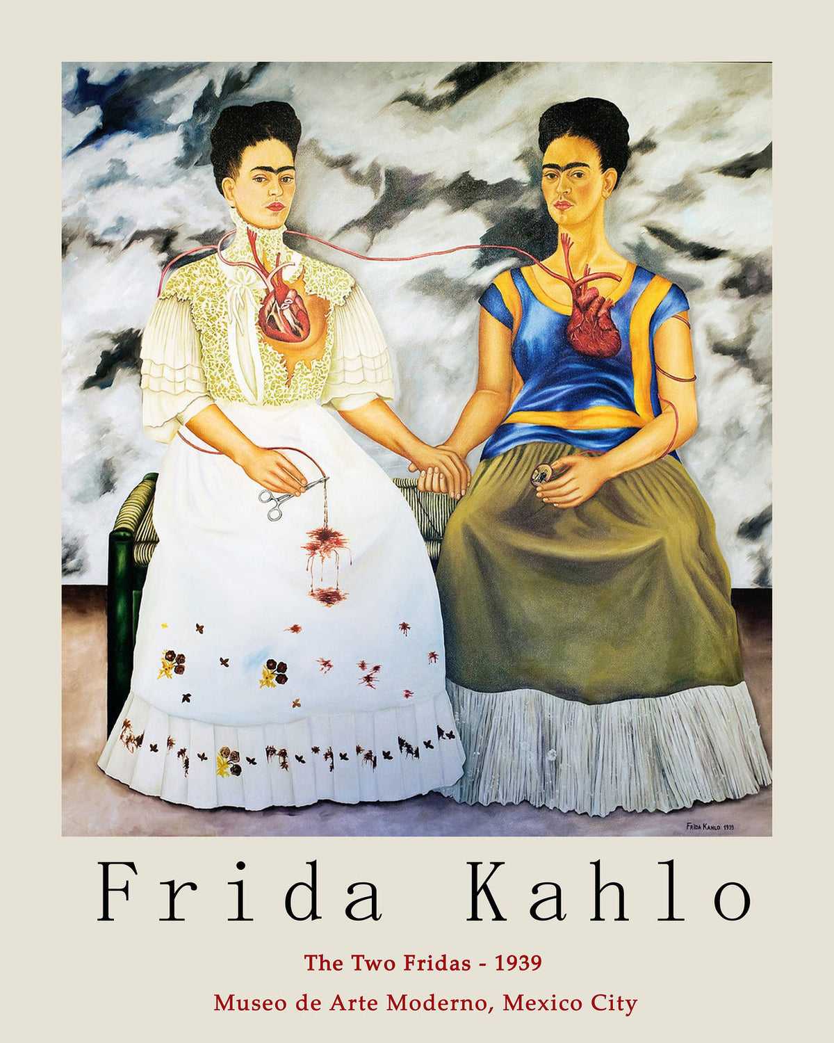 Frida Kahlo Art Poster Print