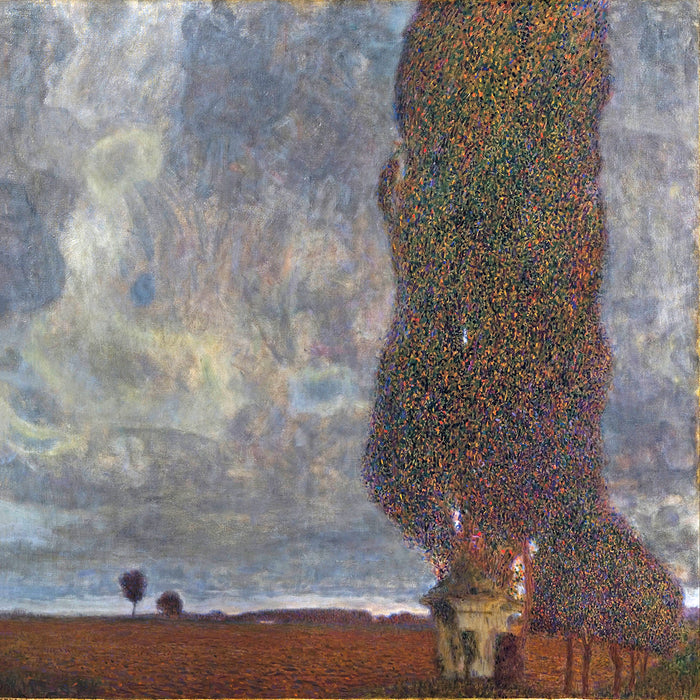 Approaching Thunderstorm (The Large Poplar II) by Gustav Klimt