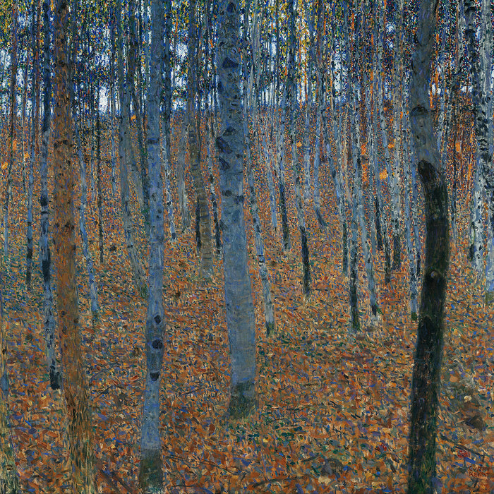 Beech Grove by Gustav Klimt