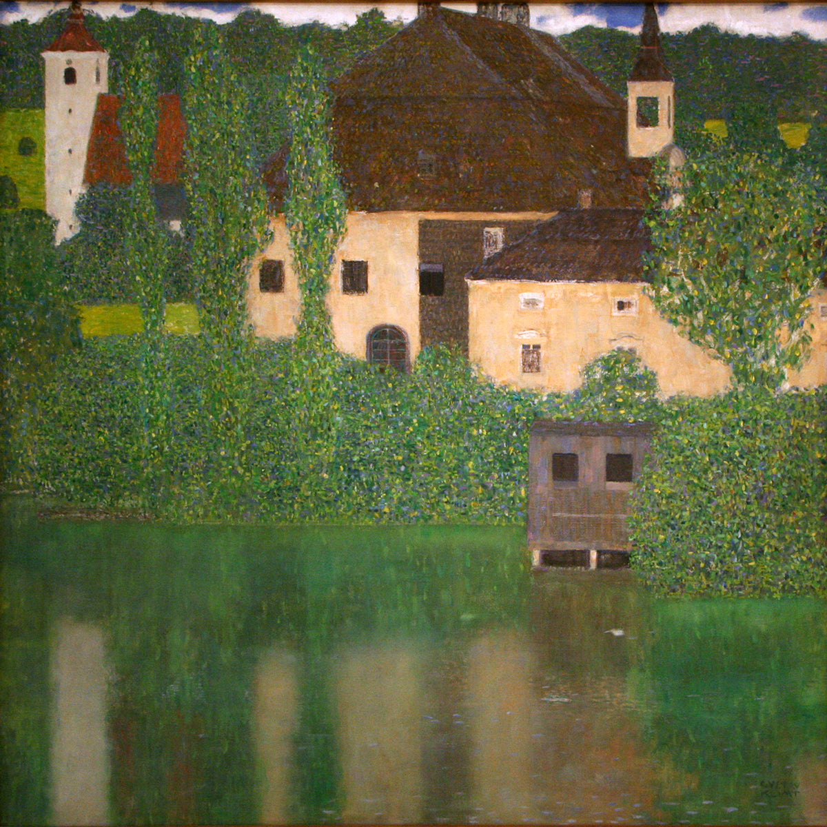 Castle with a Moat by Gustav Klimt