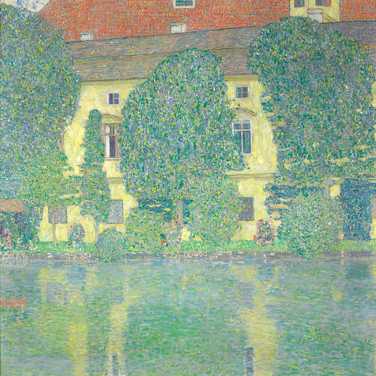 Schloss Kammer am Attersee III by Gustav Klimt
