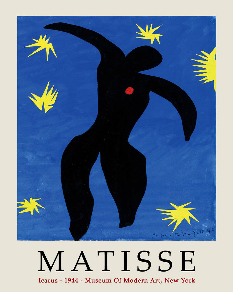Henri Matisse Exhibition Poster