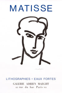 Henri Matisse,_Matisse Lithographies - Eaux Fortes, Galerie Adrien Maeght_