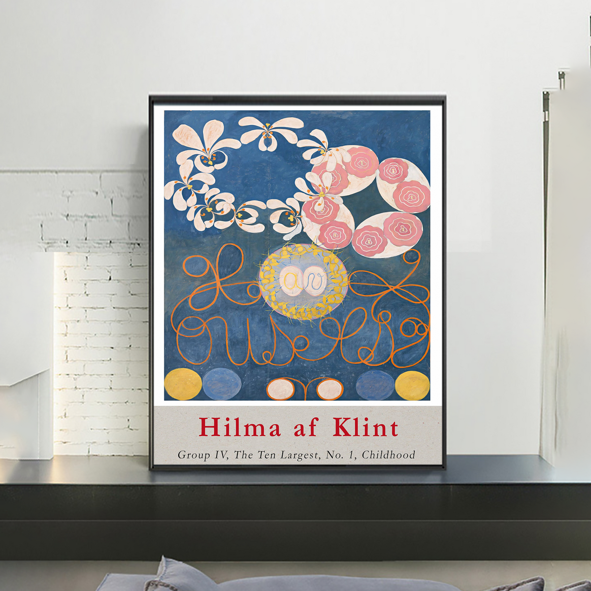 Hilma Af Klint Exhibition Poster