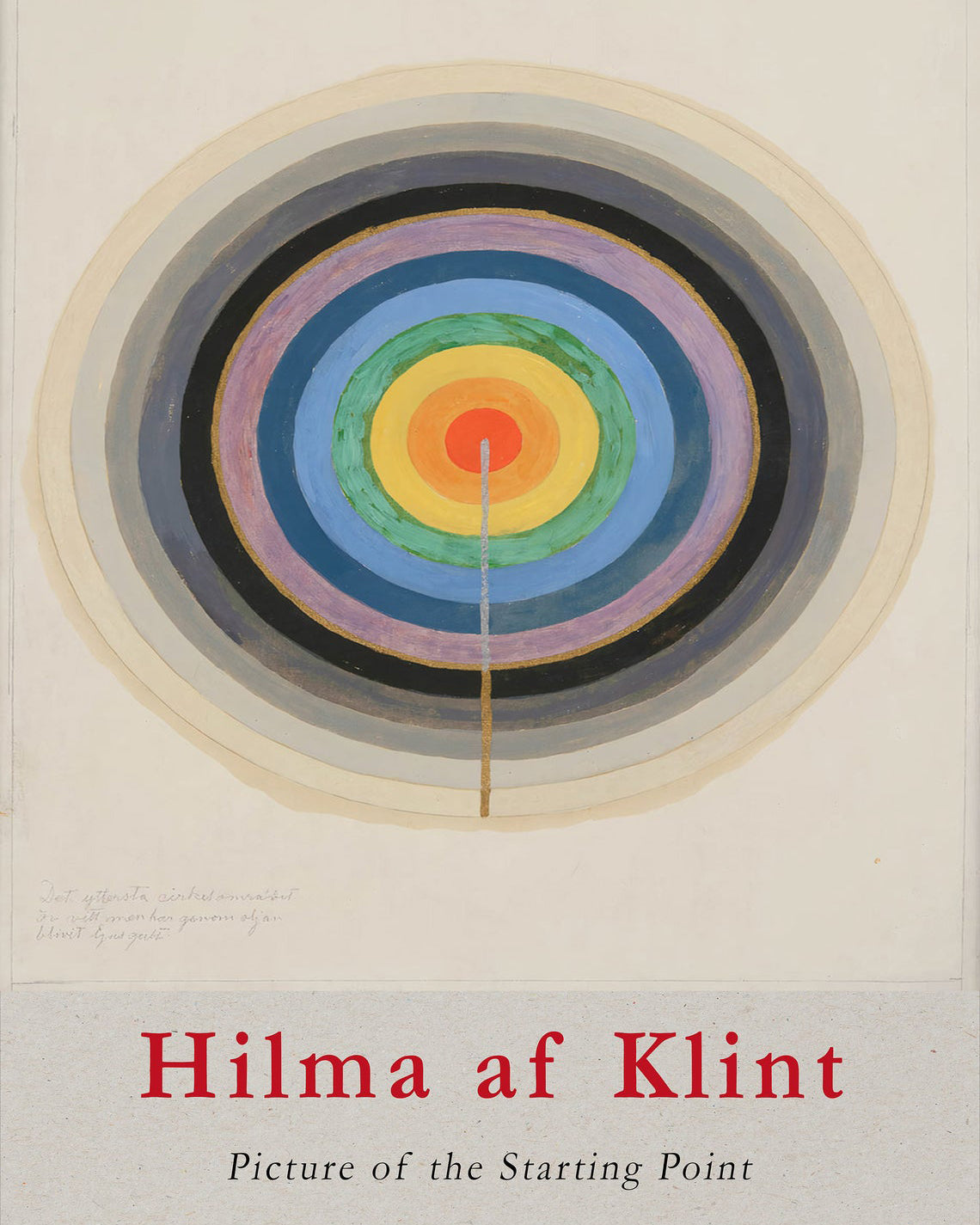Hilma Af Klint Exhibition Poster, Picture Of The Starting Point