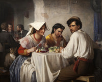 In a Roman Osteria by Carl Bloch