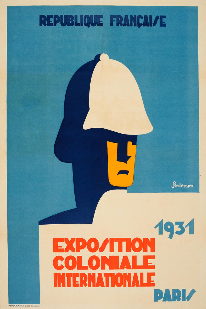 Jacques-Pierre Bellenger, Art Deco Poster 1931