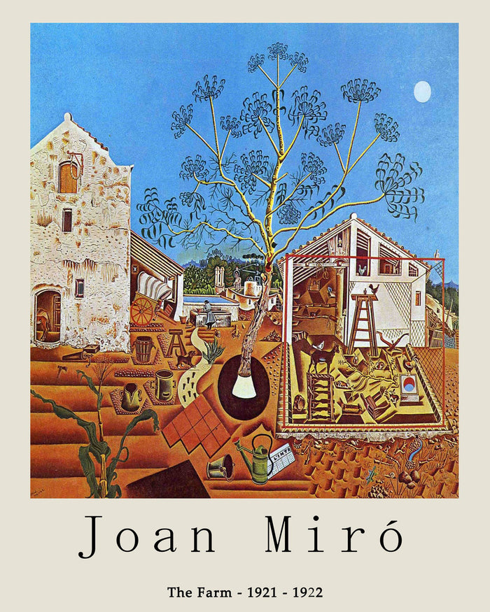 Joan Miró Poster Print - The Farm