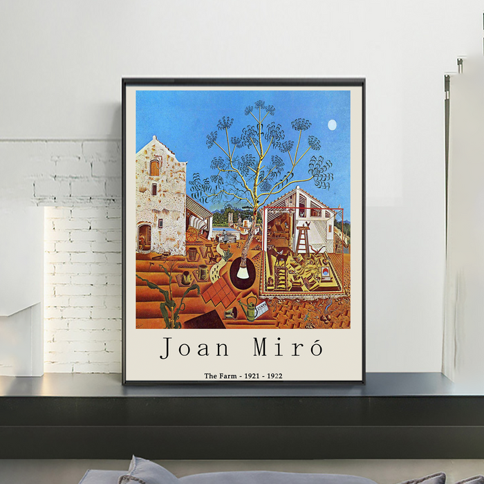 Joan Miró Poster Print - The Farm