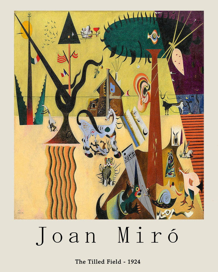 Joan Miró Poster Print - Tilled Field4