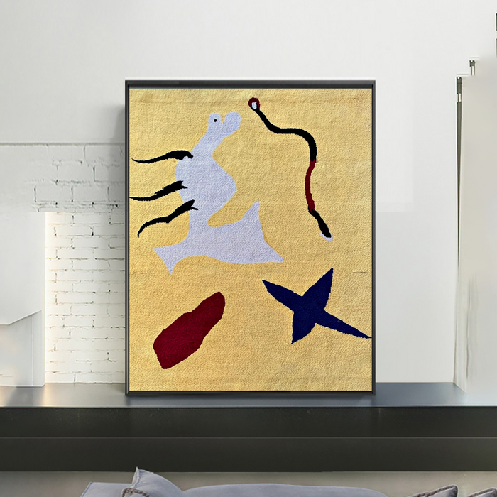 Joan Miró,Vintage Mangouste Carpet by Joan Miró, 1961, Provenance Galerie Beyeler