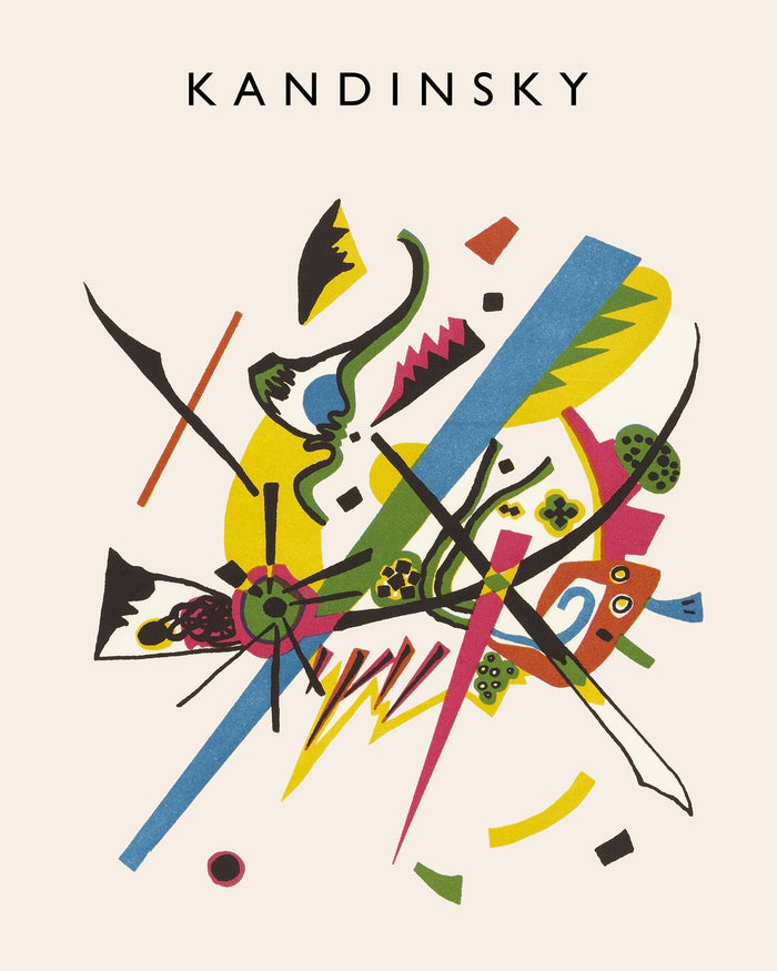 Kandinsky 'On White II' Abstract Poster