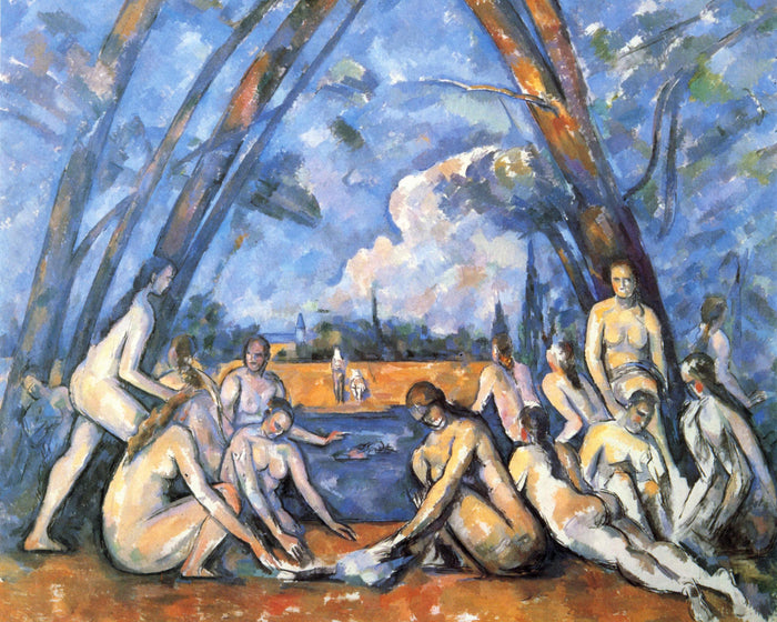 Large Bathers by Paul Cezanne