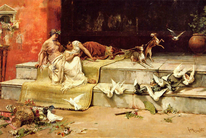 Las Damas Romanas by Juan Luna