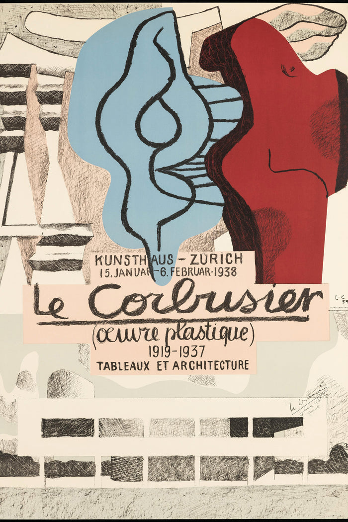 Le Corbusier,Œuvre Plastique, Kunsthaus Zürich 1938