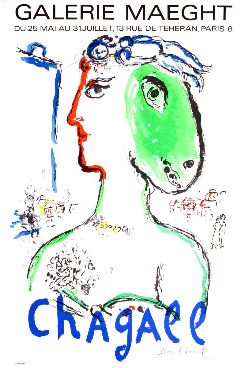 MARC CHAGALL (Belorussian, 1887-1985). Chagall. Galerie Maeght