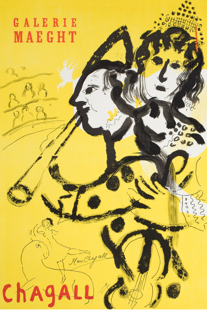 MARC CHAGALL (Belorussian, 1887-1985). Galerie Maeght. Chagall