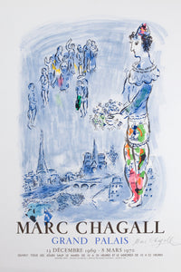 MARC CHAGALL (Belorussian, 1887-1985). Marc Chagall Grand Palais, 1969