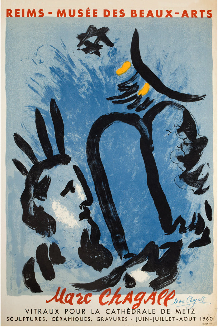 MARC CHAGALL (Belorussian, 1887-1985). Marc Chagall Reims - Musee des Beaux-Arts