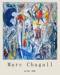 Marc Chagall Poster Print - La Vie