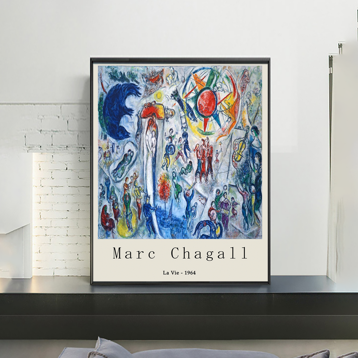 Marc Chagall Poster Print - La Vie