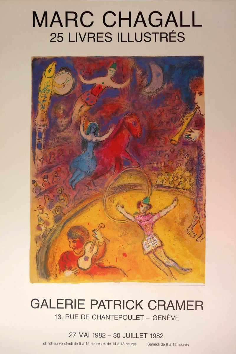 Marc Chagall,Circus - 25 illustrated books