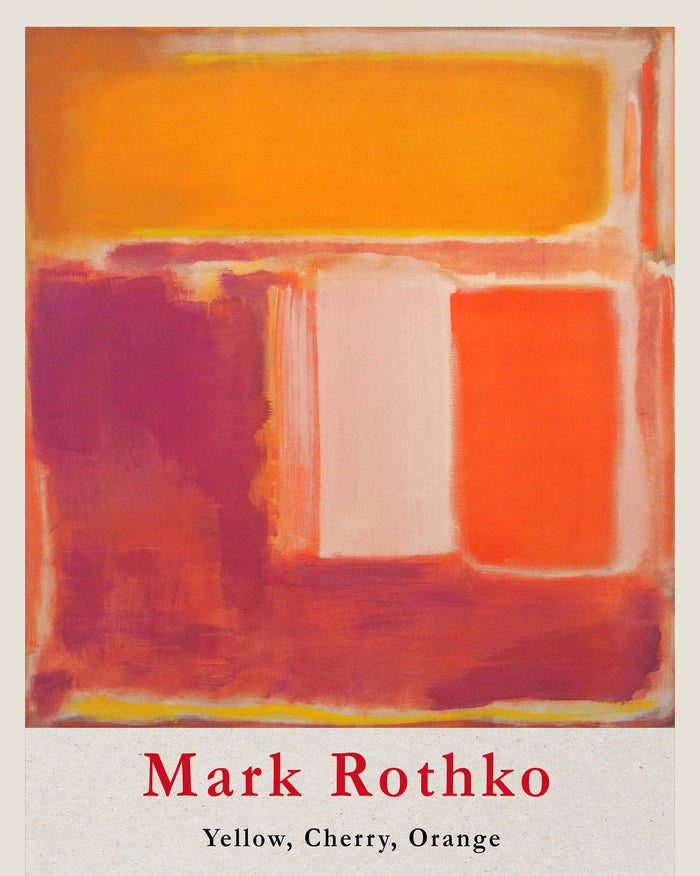 Mark Rothko Exhibition Poster2