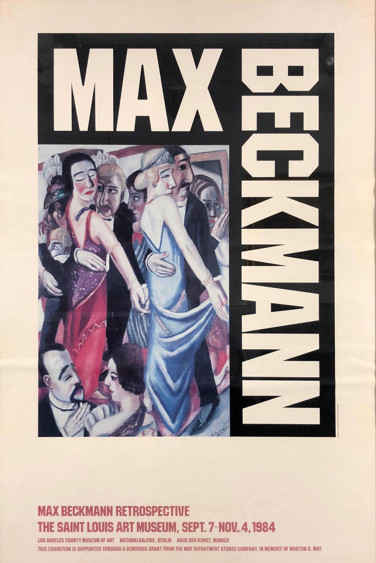 Max Beckmann Retrospective (The Saint Louis Art Museum Sept 7-Nov. 4, 1984)
