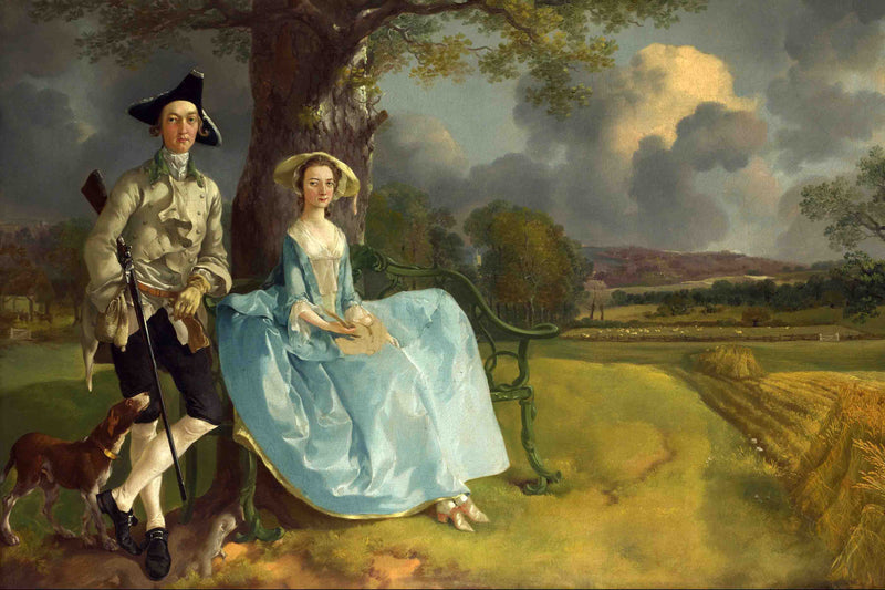 Mr and Mrs Andrews by Thomas Gainsborough