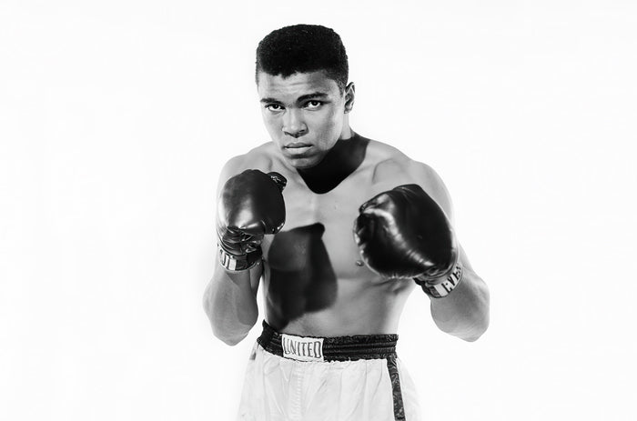 Muhammad Ali - Young Black and White