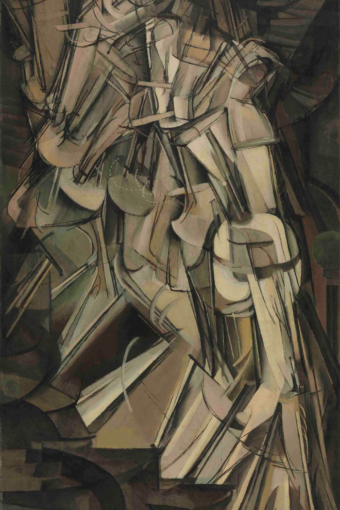 Nude Descending a Staircase, No. 2 by Marcel Duchamp