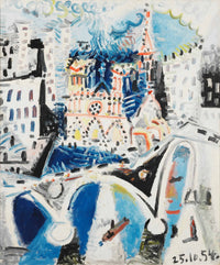 Notre-Dame de Paris, 1954 by Pablo Picasso