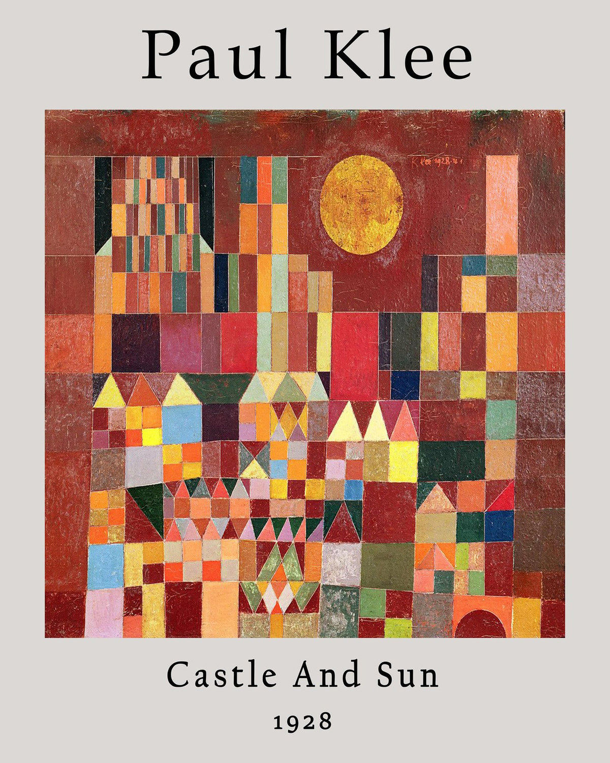 Paul Klee Exhibition Poster