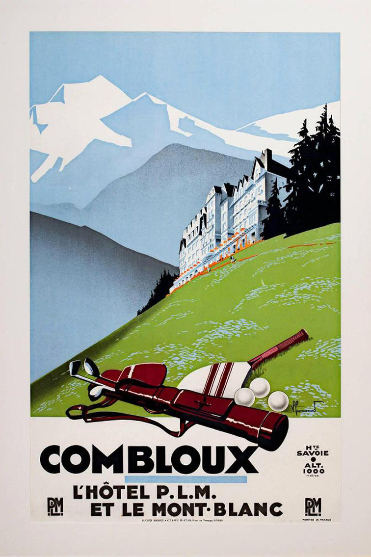 Pierre Commarmond,_Combloux (Golfing),_