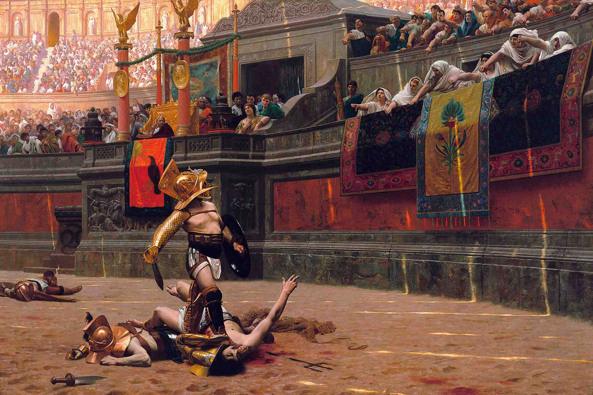 Pollice Verso by Jean-Leon Gerome