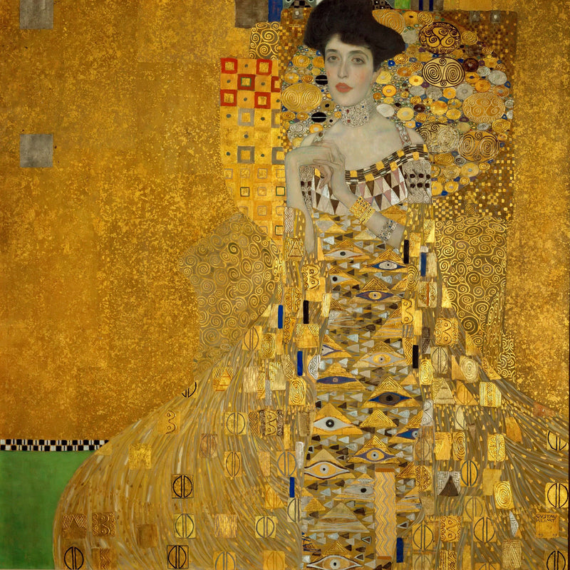 Portrait of Adele-Bloch Bauer - Gustav Klimt