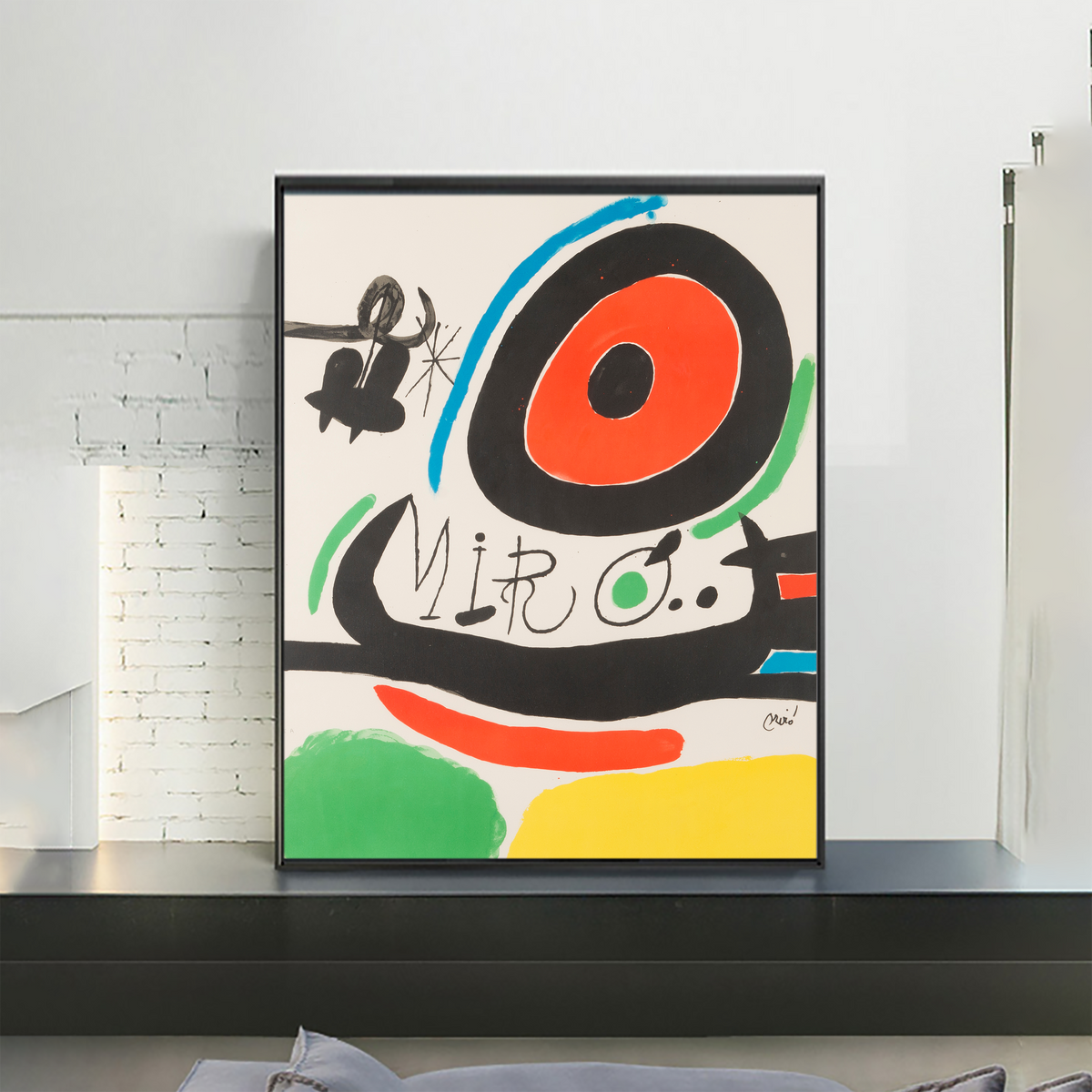 Tres libres, 1970 by Joan Miró