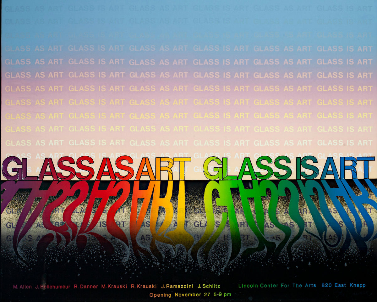 Robert Danner,'Glass as Art, Glass is Art'
