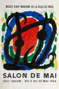 Salon de Mai by Joan Miro - abstract poster