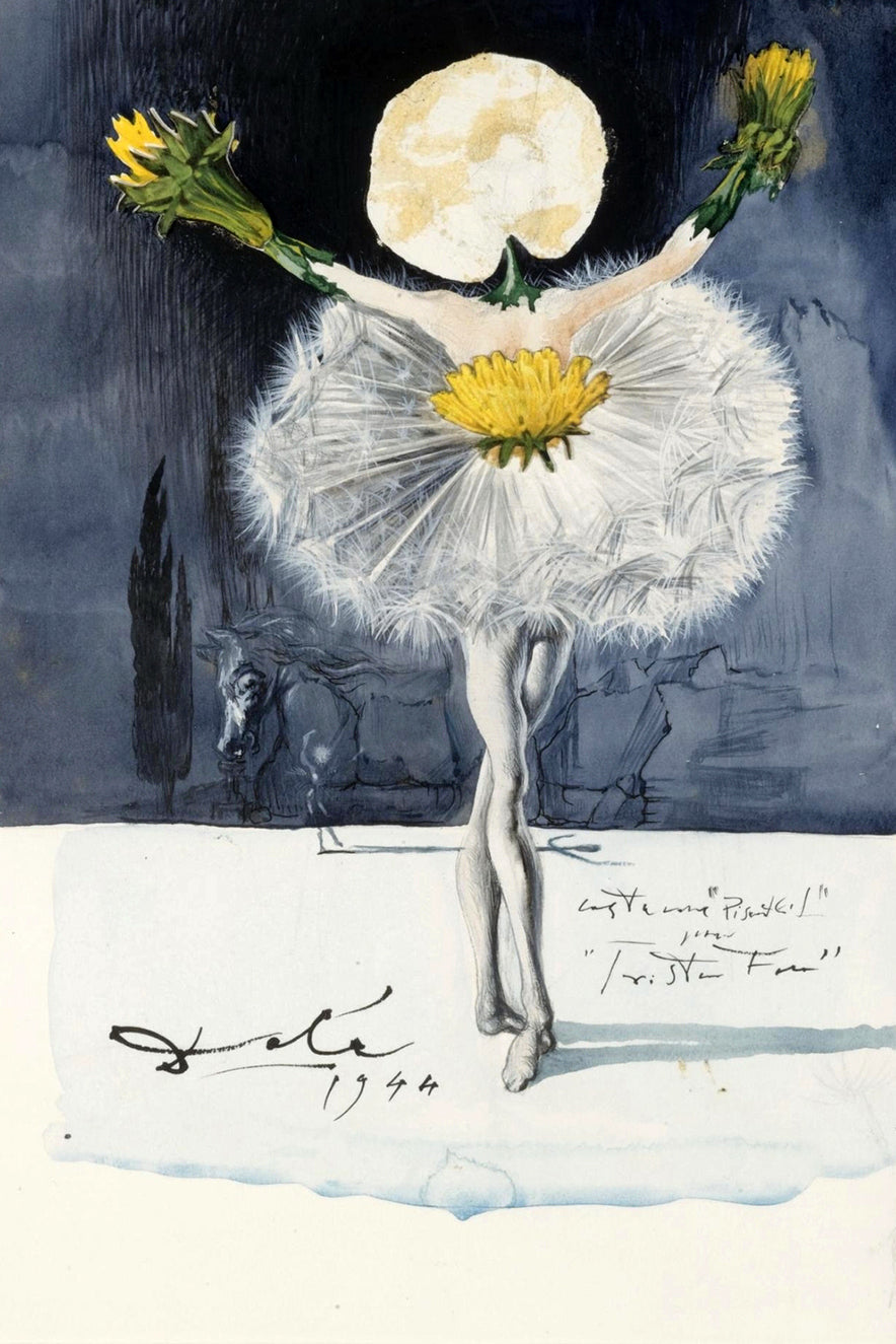 Costume Pisentlit Pour Tristan Fou by Salvador Dalí
