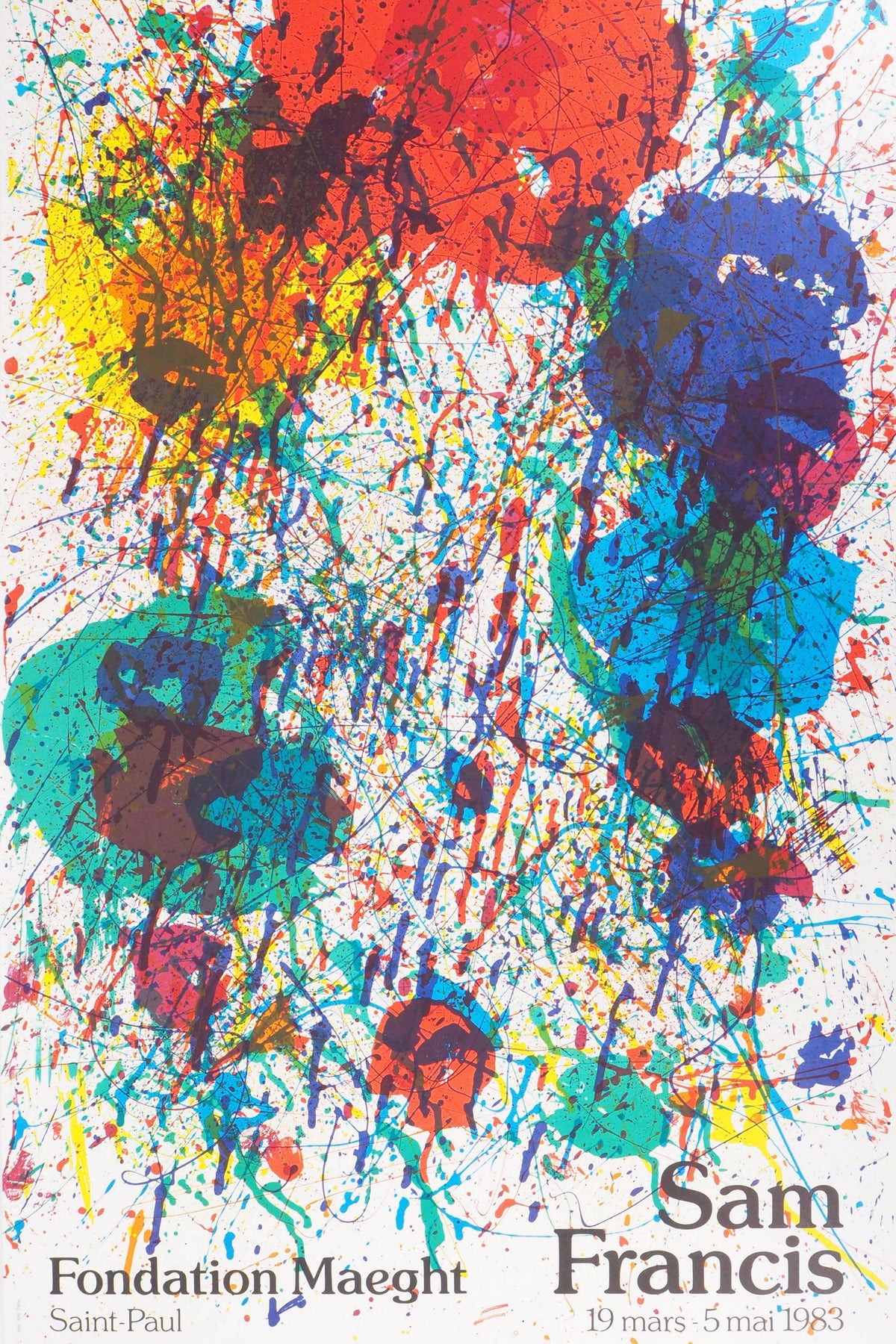 Sam Francis,Color Explosion
