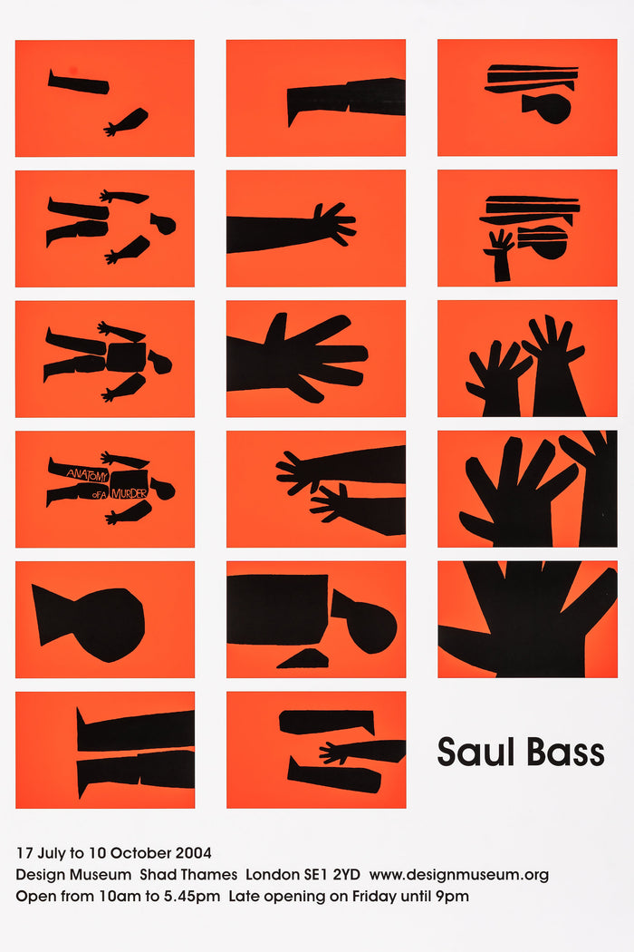 Saul Bass Exhibition (Design Museum, 2004)