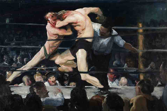 Stag Night at Sharkeys by George Bellows