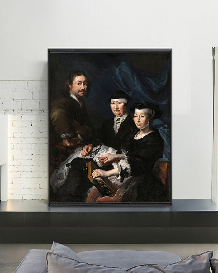The Artist with his Family by Karel van Mander Iii